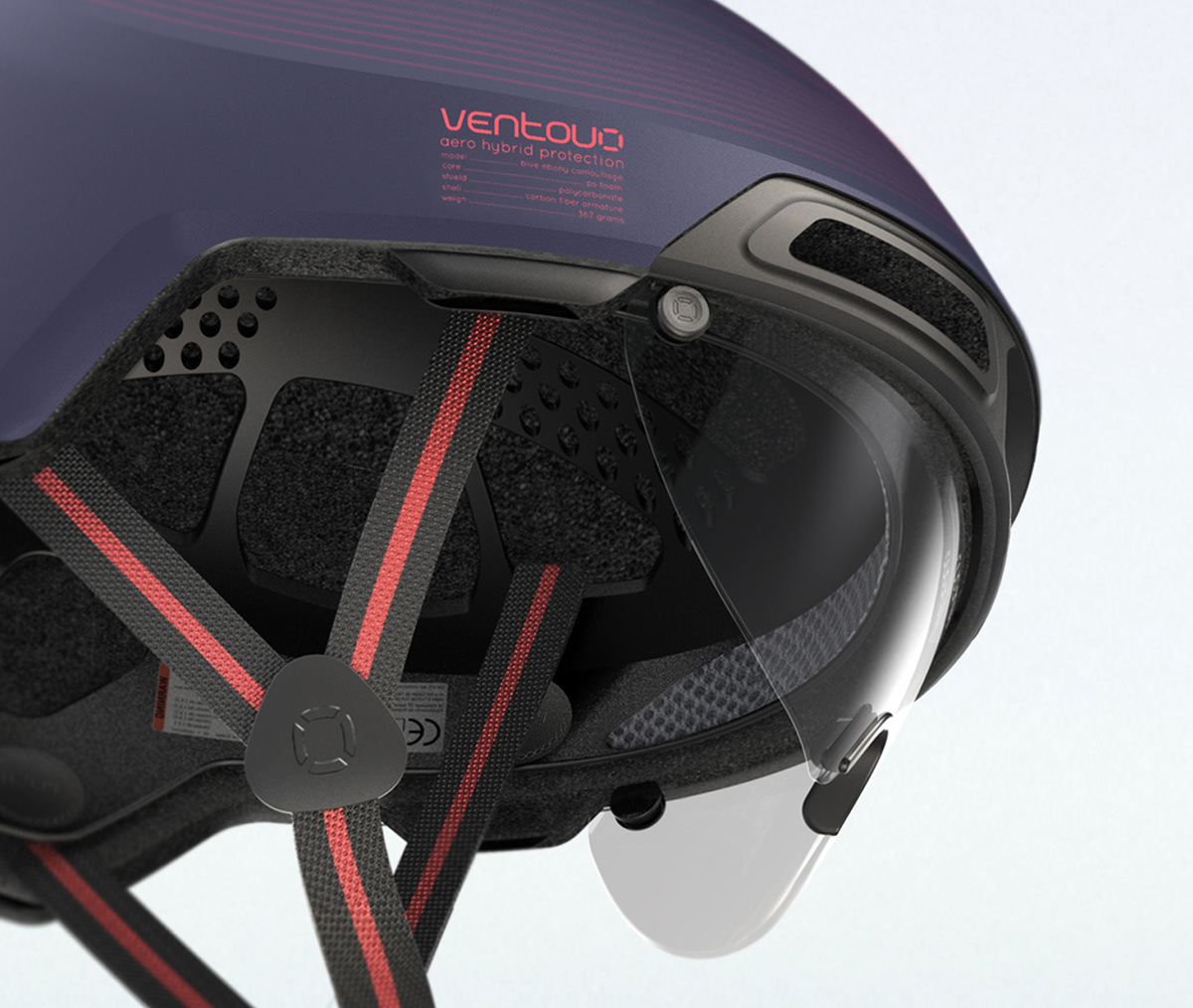 originality，Design，Helmet，Bicycle，Ventoux hybrid helmet，