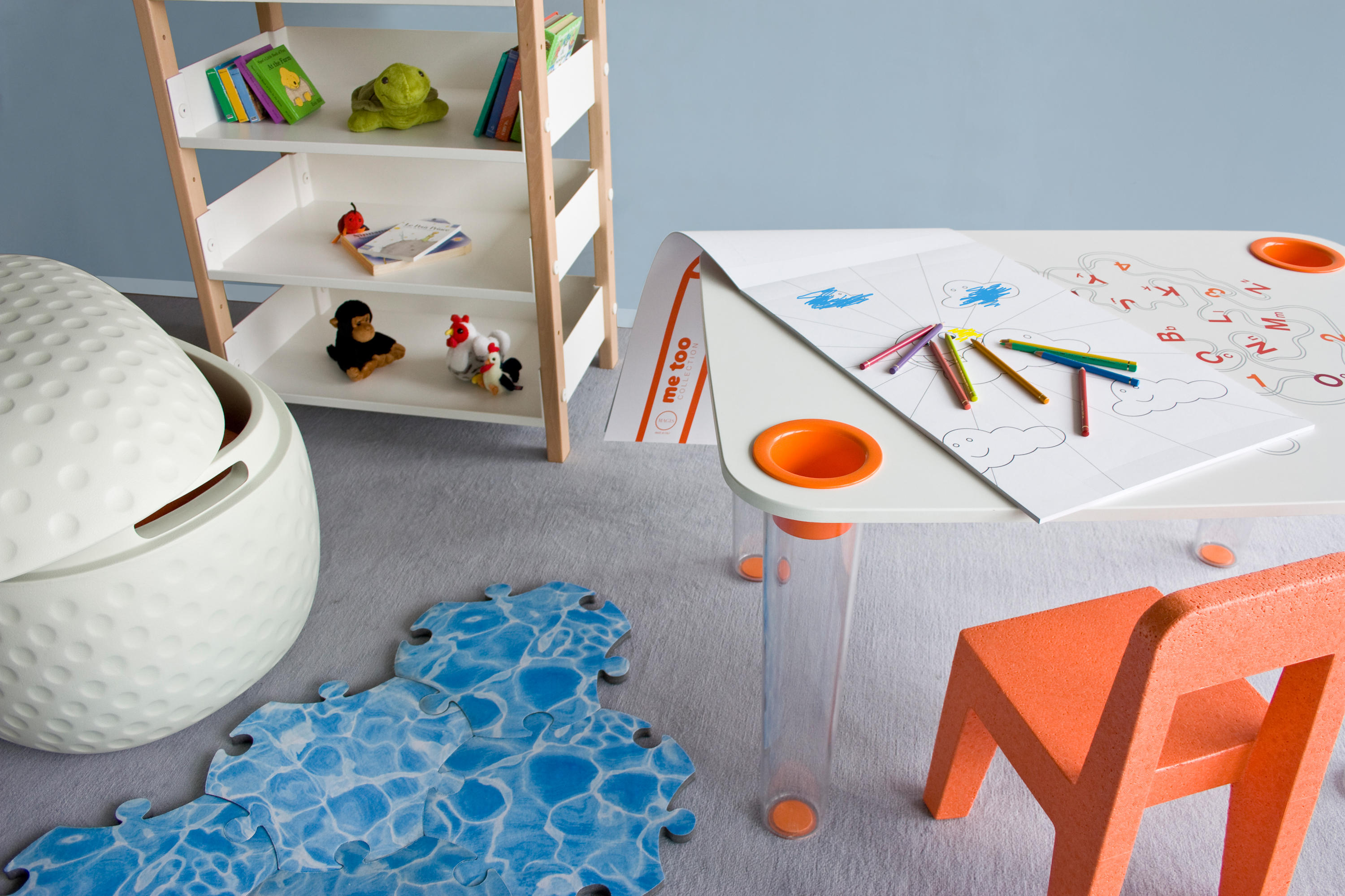 Children's table，Storage，Meanew Design，Mingrui design，Ningbo Industrial Design，