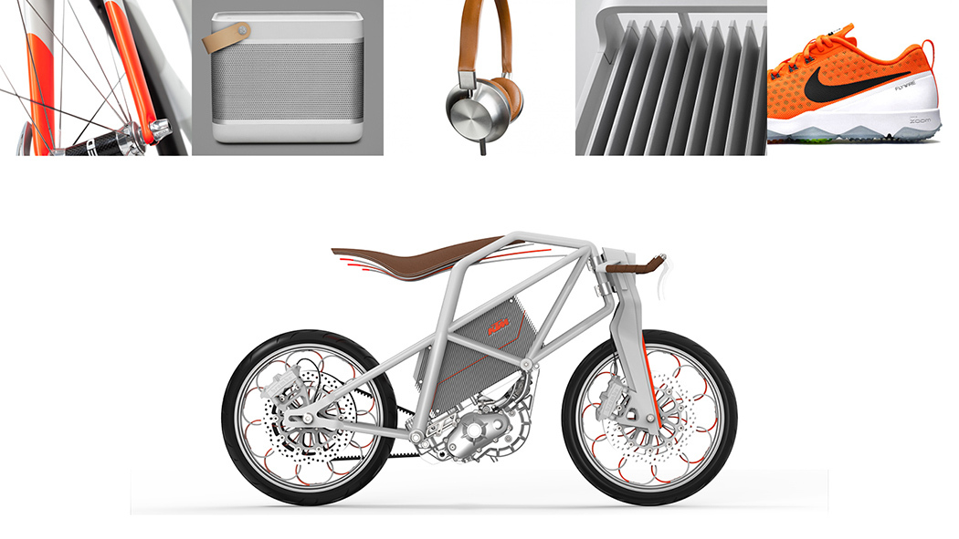 Cool ，Electric，Bicycle，originality，Design，