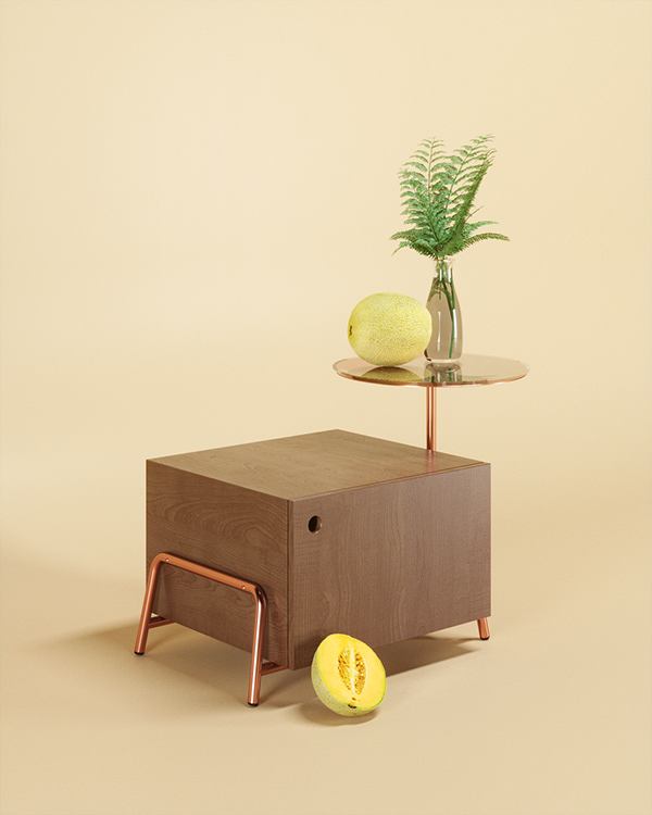 originality，Design，industrial design，tea table，W&W，