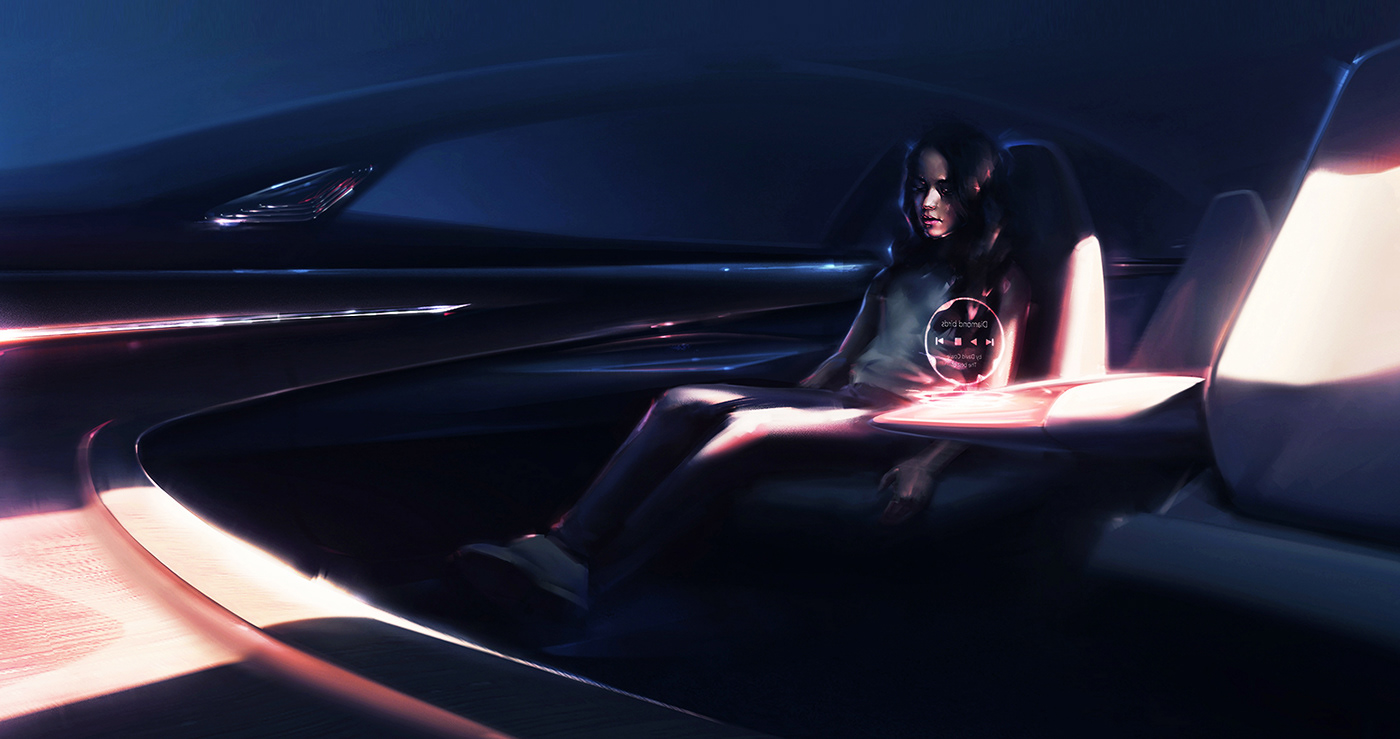 automobile，sketch，VOLKSWAGEN，