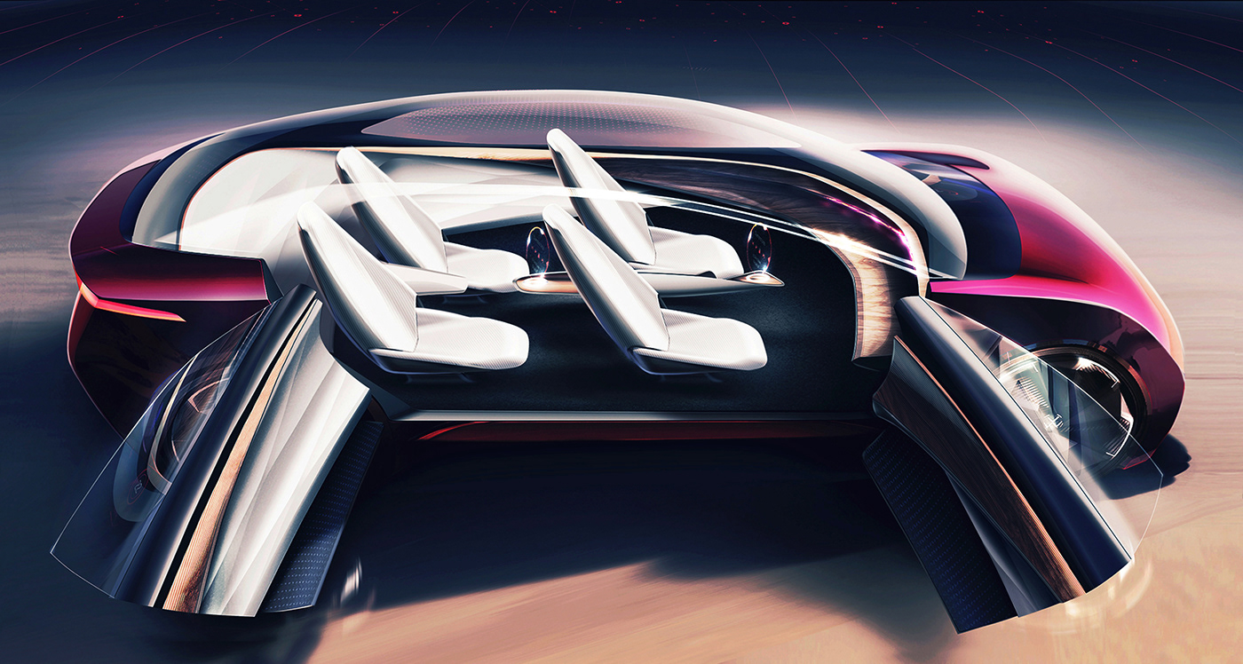 automobile，sketch，VOLKSWAGEN，