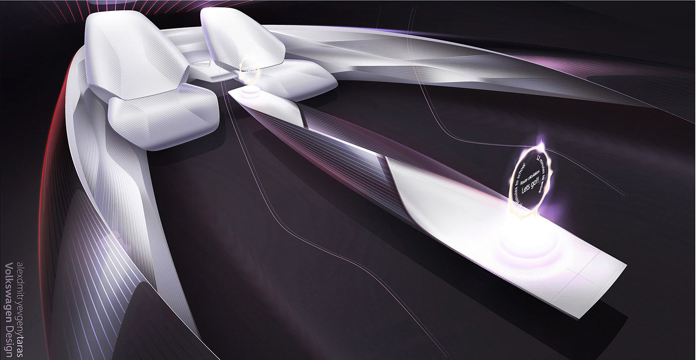 automobile，sketch，VOLKSWAGEN，