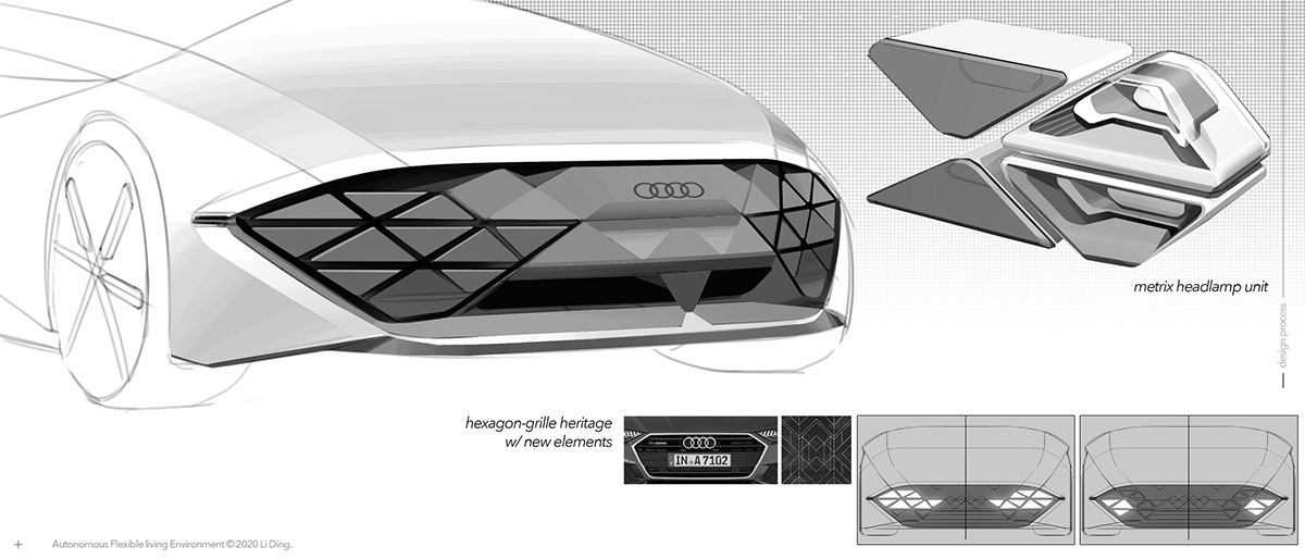 audi，automobile，Independent design，Electric，