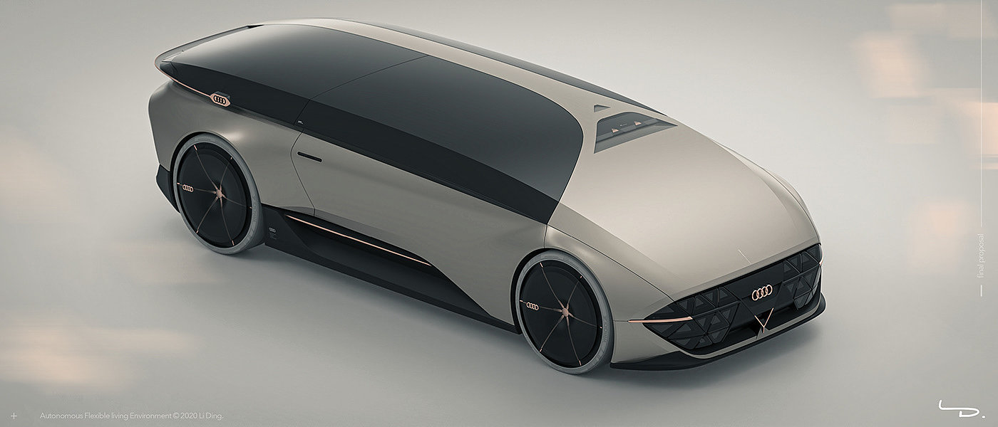 audi，automobile，Independent design，Electric，