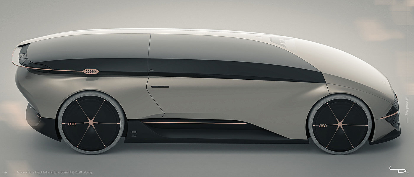 audi，automobile，Independent design，Electric，