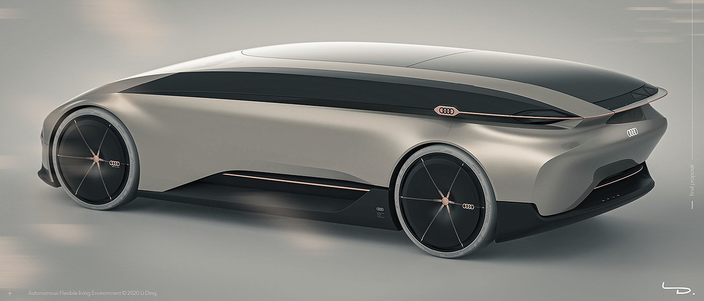 audi，automobile，Independent design，Electric，