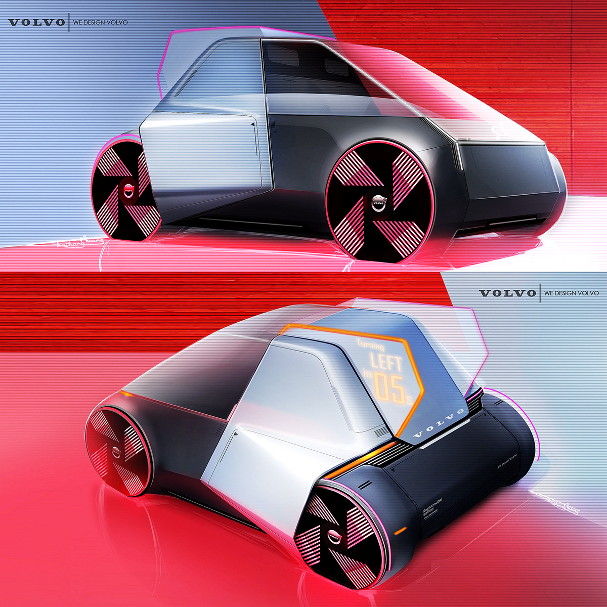 automobile，Volvo，conceptual design，