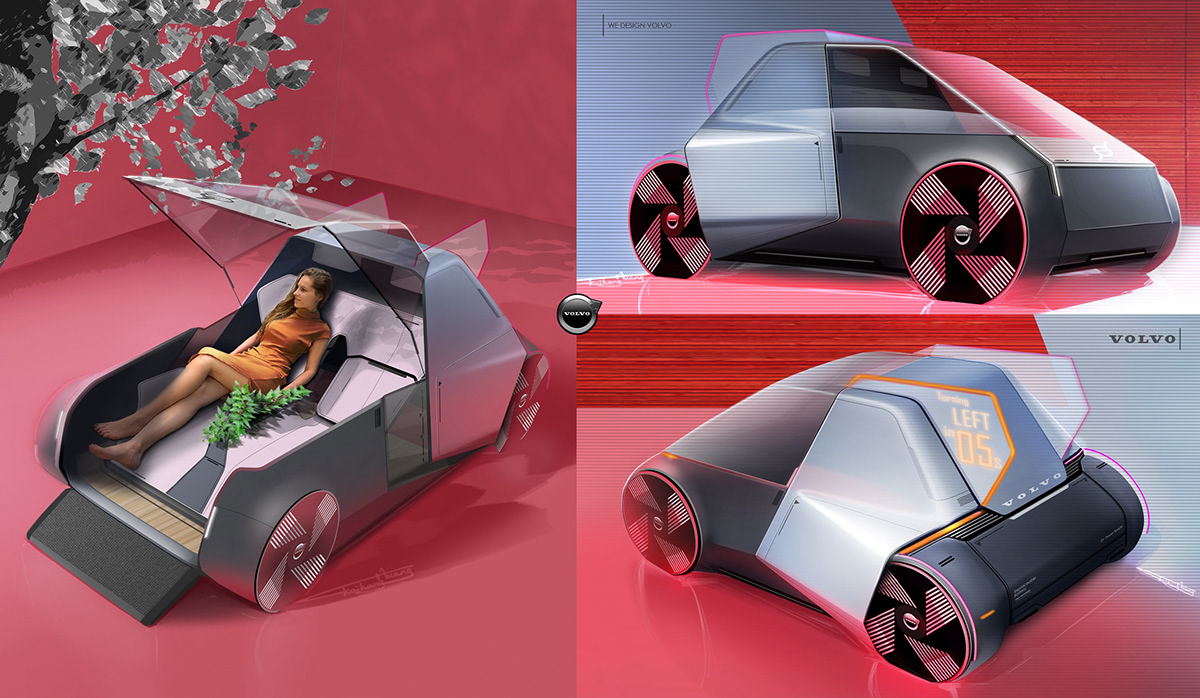 automobile，Volvo，conceptual design，