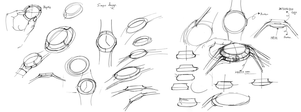 Intelligent Watch，Microsoft，circular，