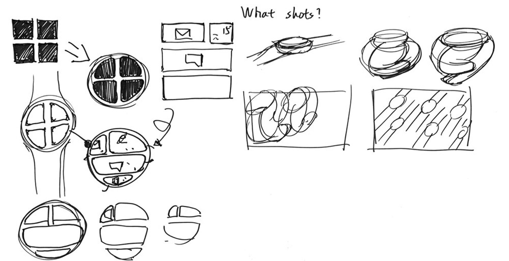 Intelligent Watch，Microsoft，circular，