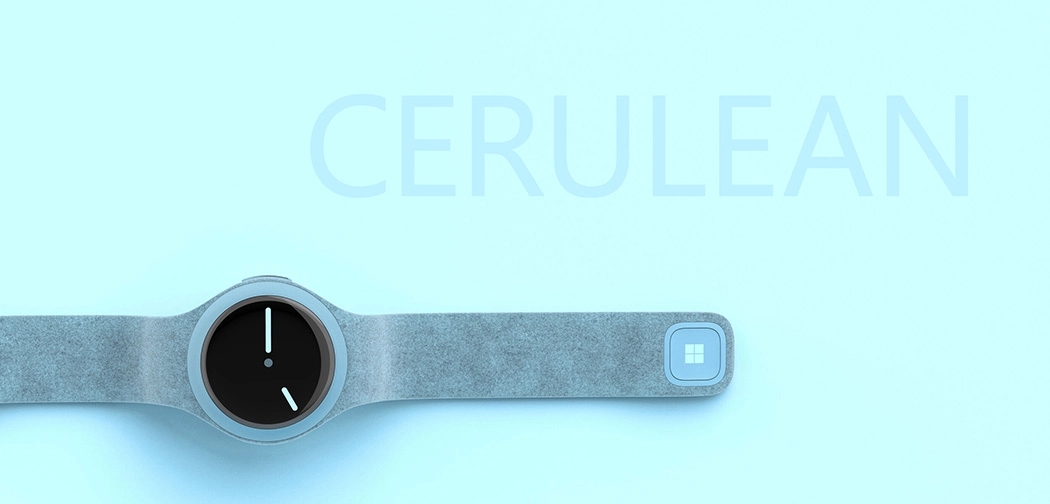 Intelligent Watch，Microsoft，circular，