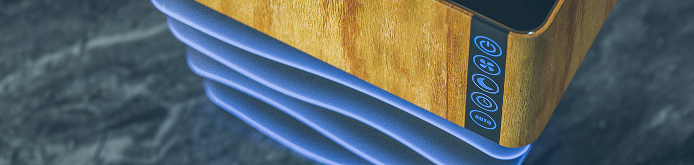 air cleaner，owl，air，modeling，Render，