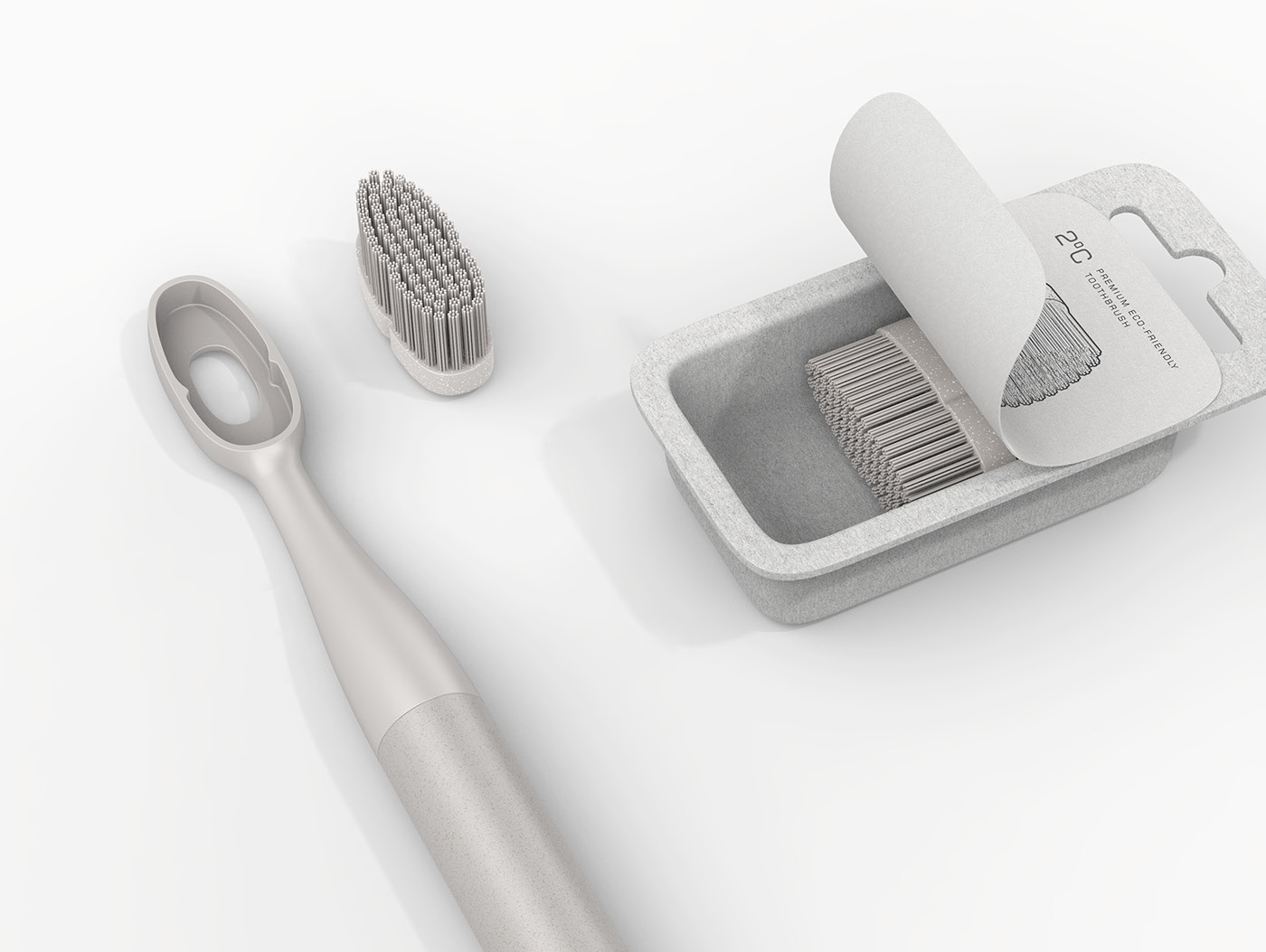 toothbrush，environment protection，Lifetime use，sustainable development，
