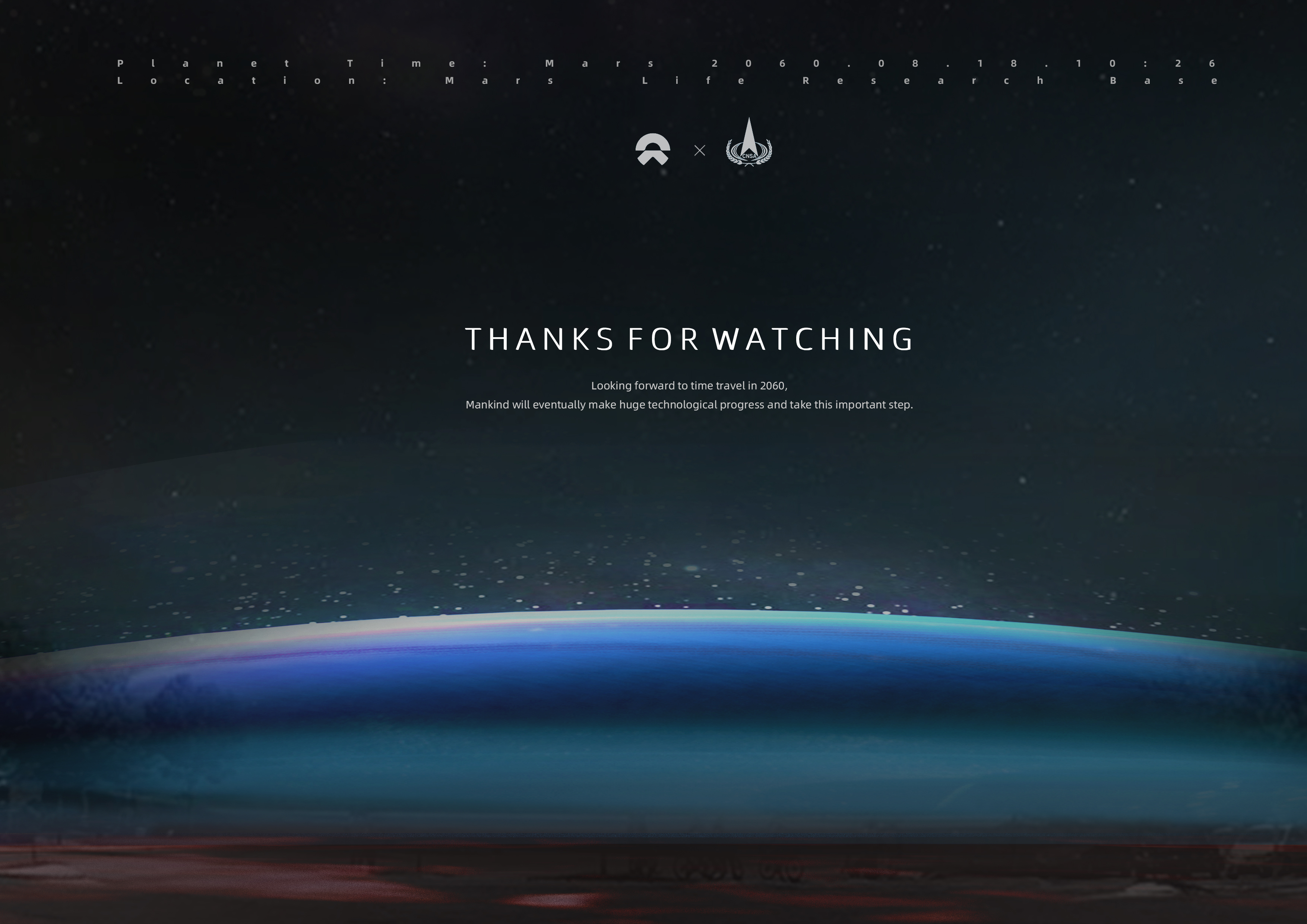 Wei Lai，NIO，National Space Administration，CNSA，Hyperspace，Wormhole，airship，Mars，