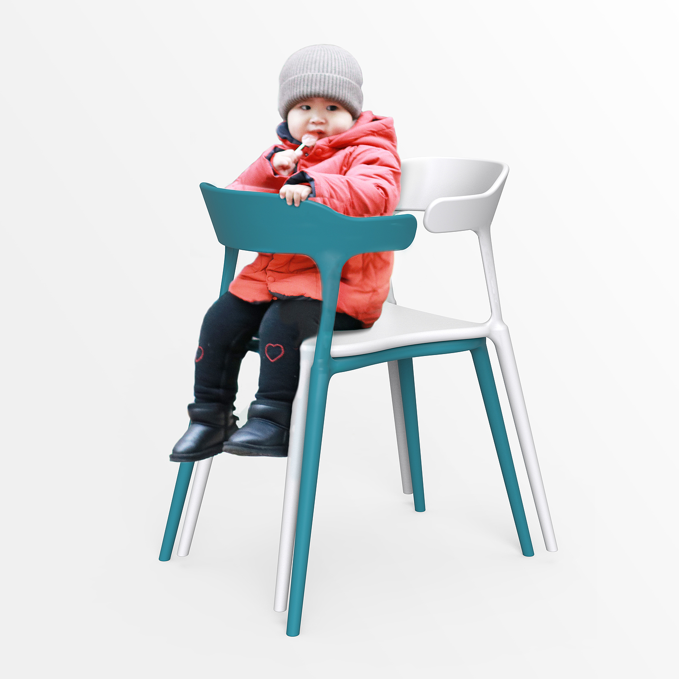 care，disadvantaged，Baby chair，embrace，sense of security，