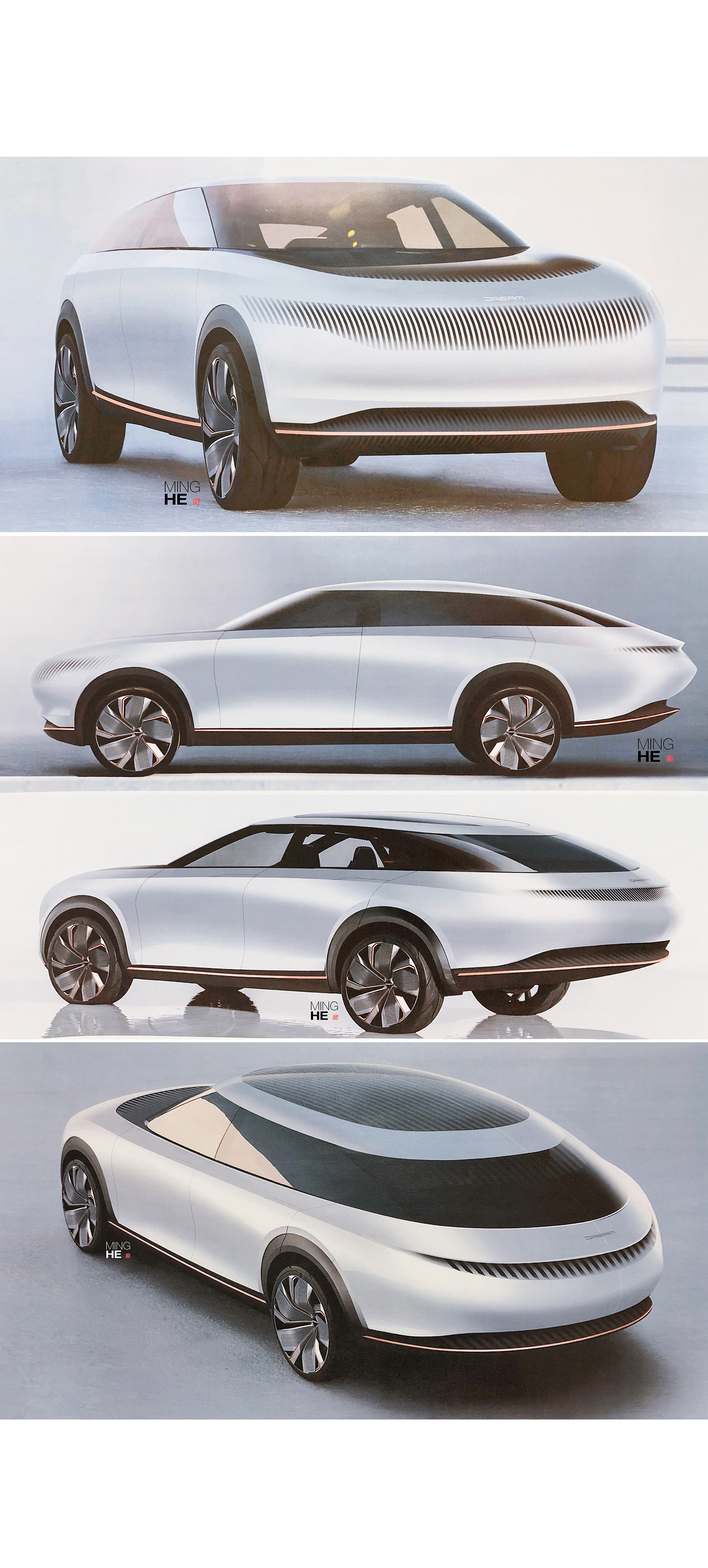 Car sketch book，Automotive Sketch，Hand drawn，