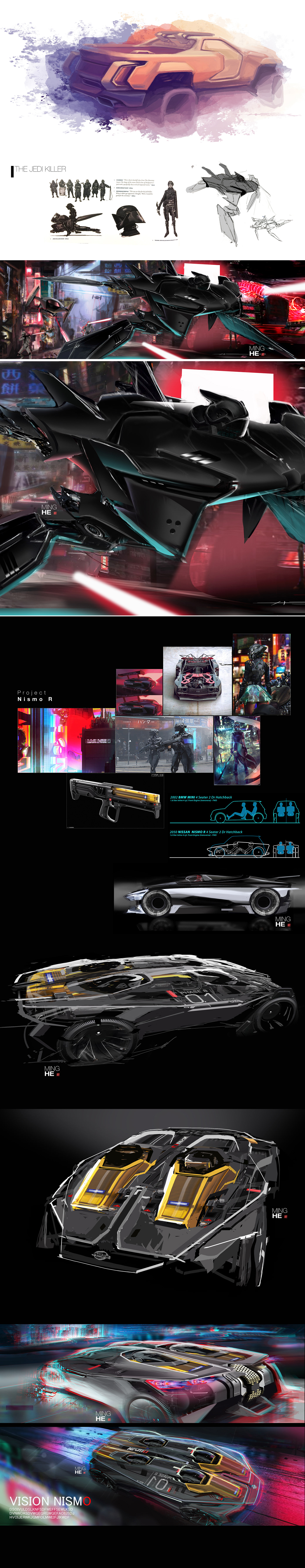 Car sketch book，Automotive Sketch，Hand drawn，