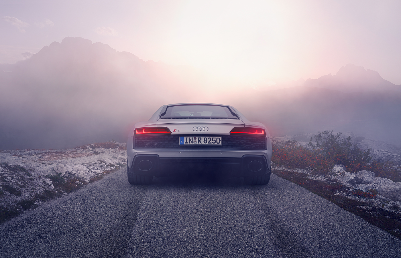 Audi R8，Car Photography，V10，