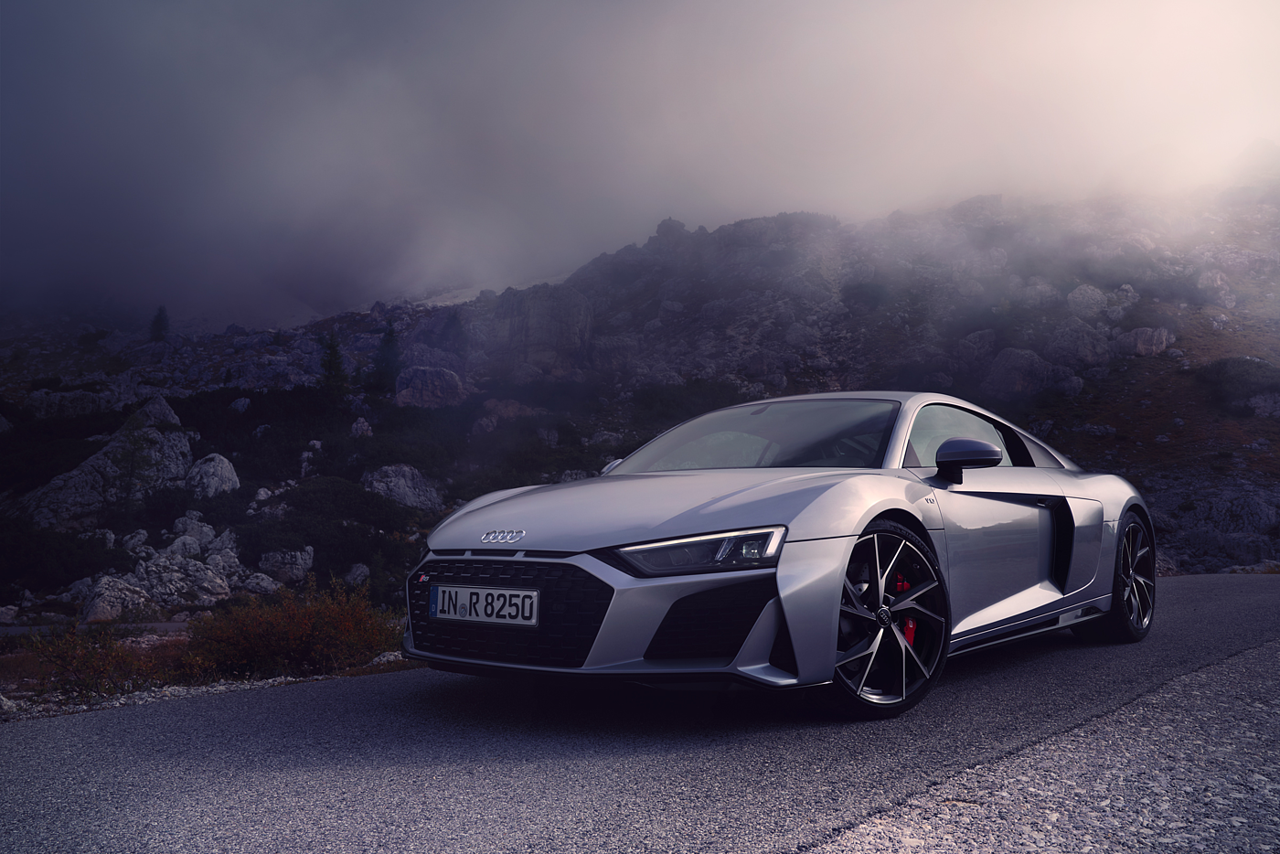 Audi R8，Car Photography，V10，