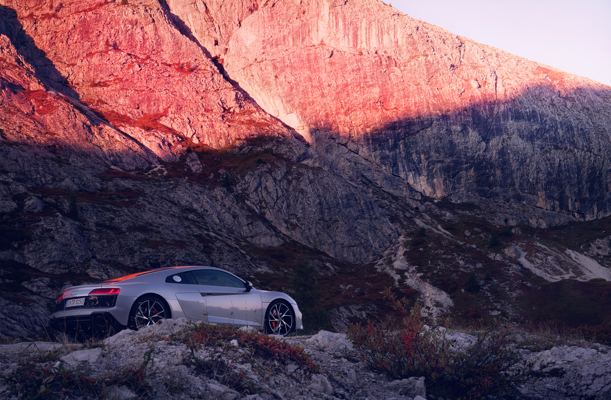 Audi R8，Car Photography，V10，