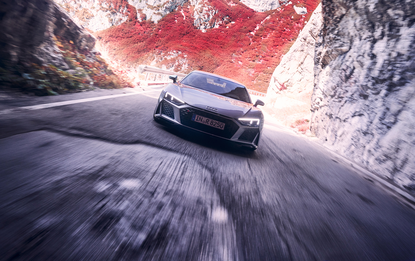 Audi R8，Car Photography，V10，