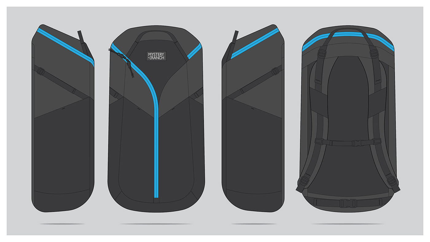 knapsack，motion，outdoors，travel，Hand drawn，