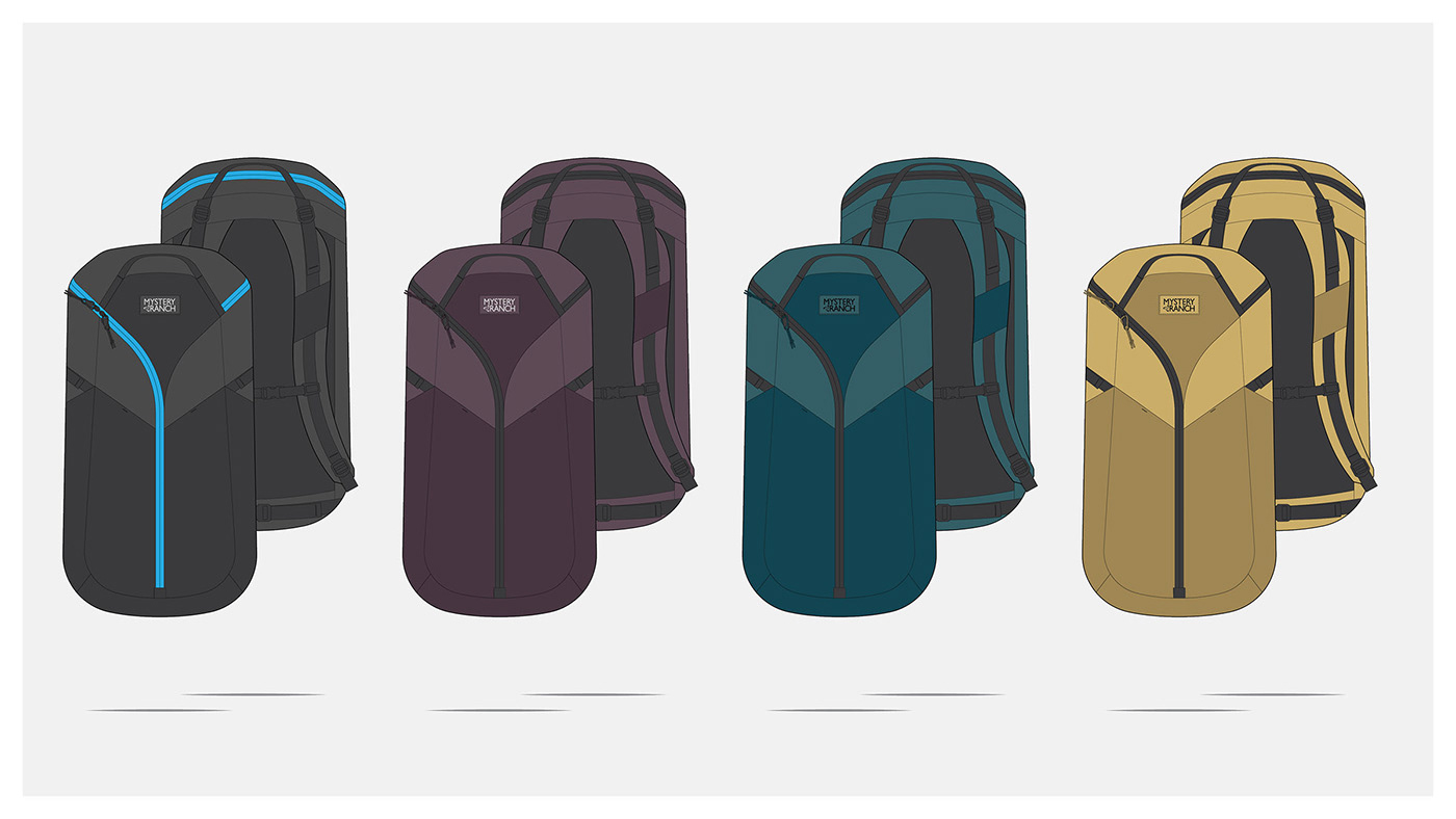 knapsack，motion，outdoors，travel，Hand drawn，