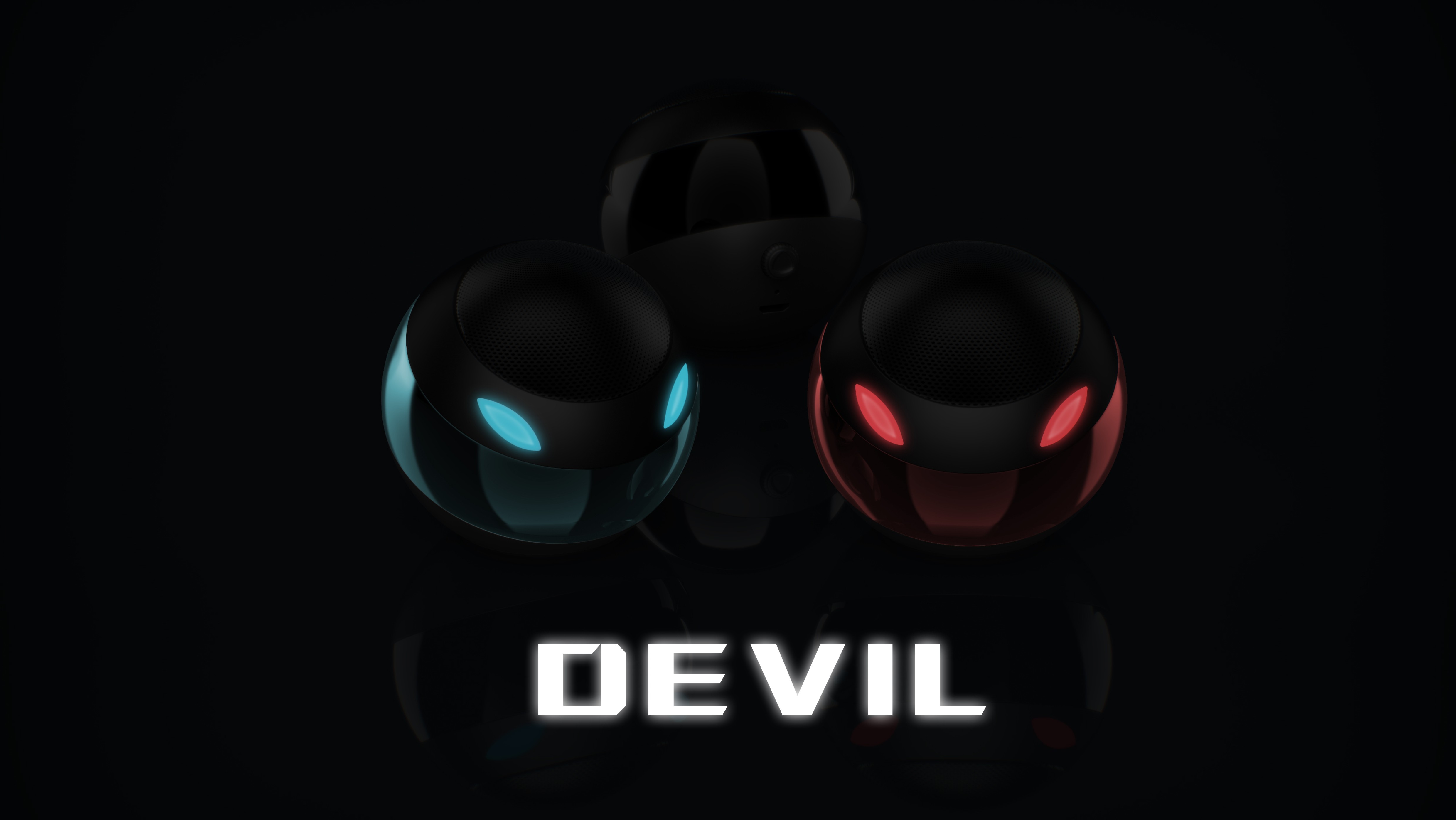 devil，Mini speaker，Bluetooth Speaker ，