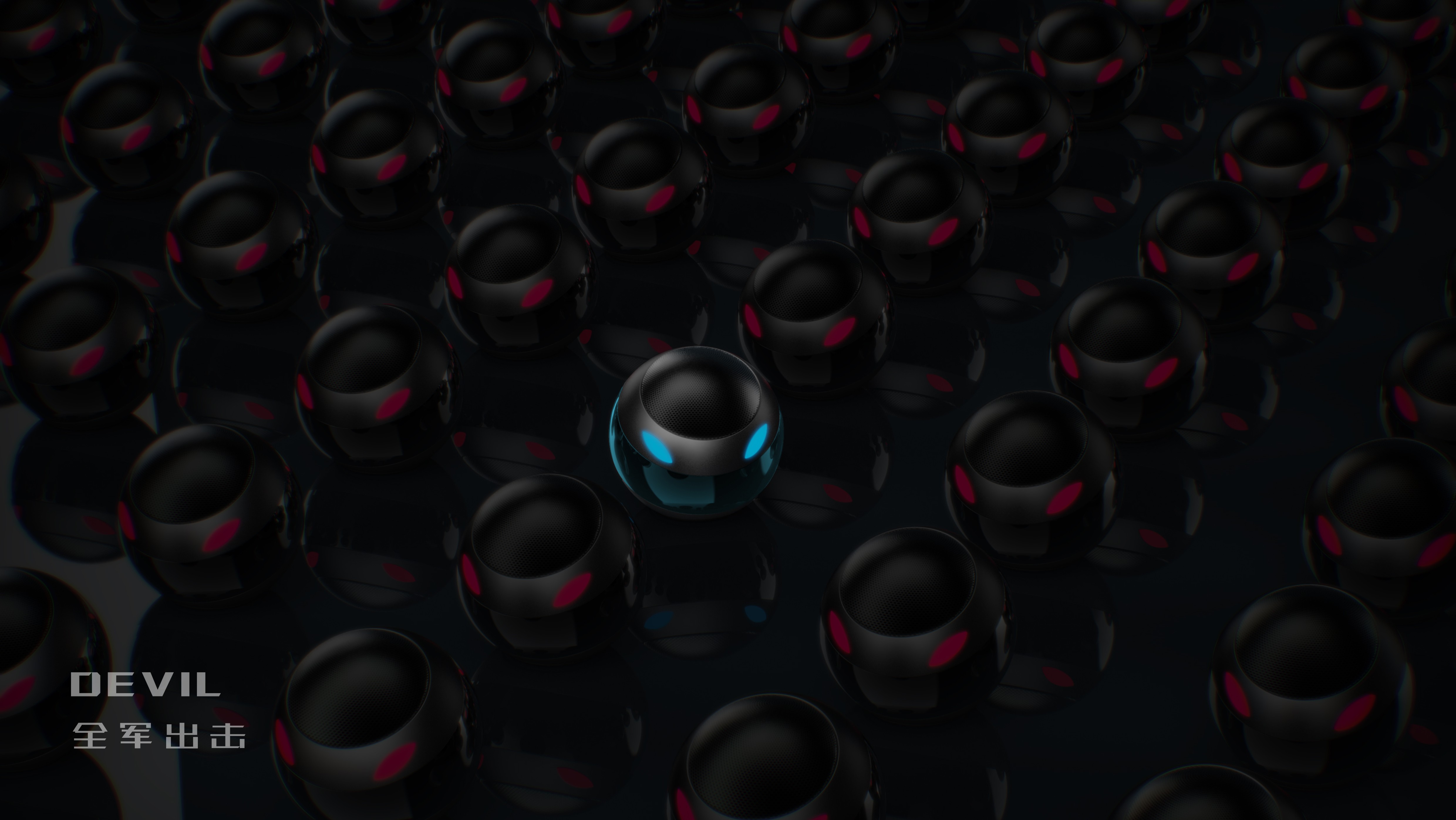 devil，Mini speaker，Bluetooth Speaker ，