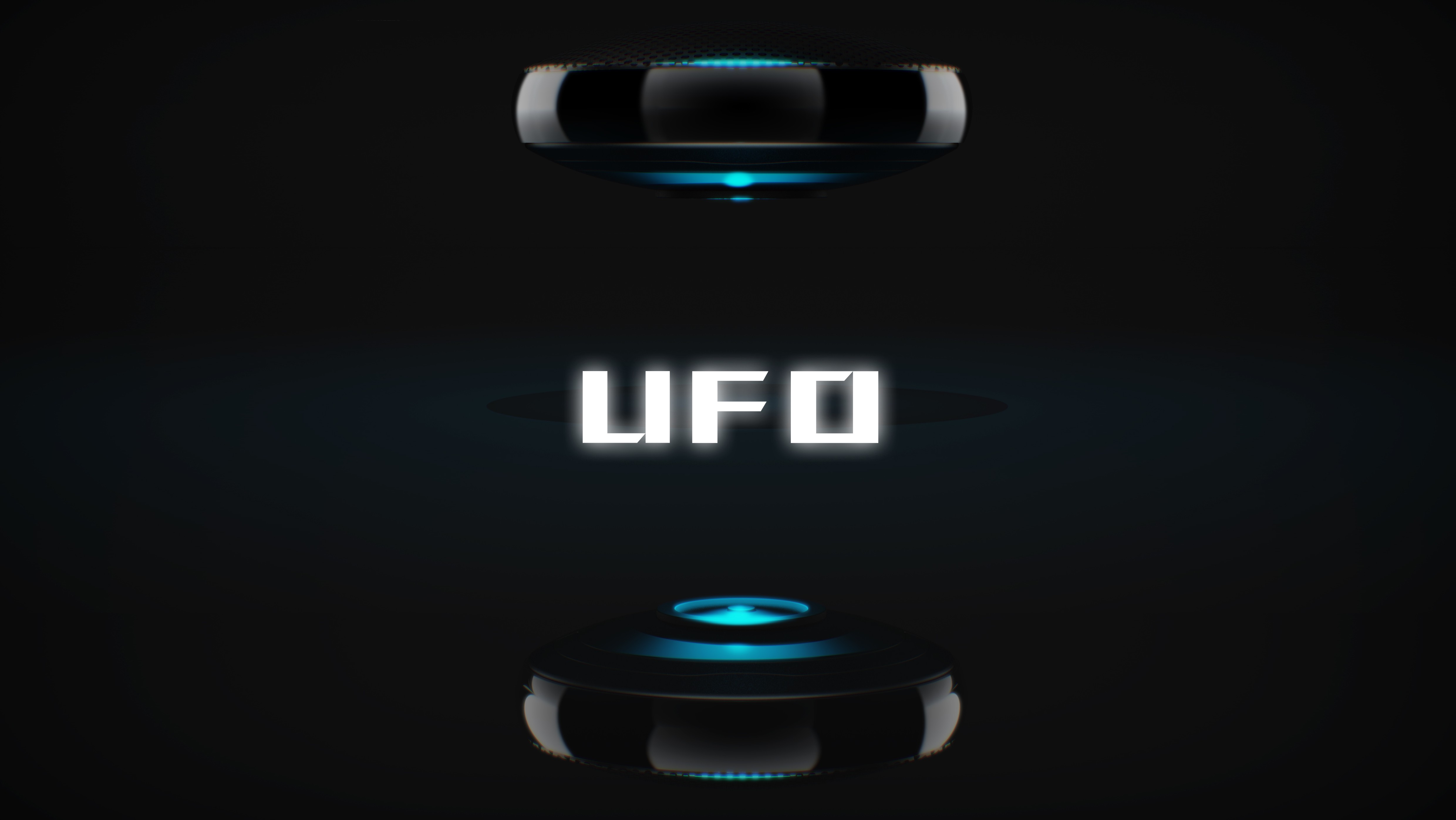 ufo，Flying saucer，Bluetooth Speaker ，