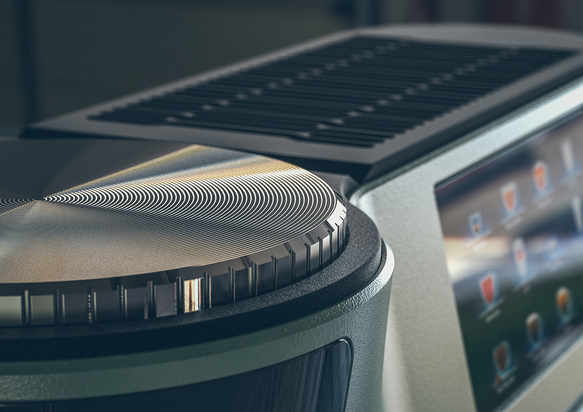 Coffee，Coffee machine，concept，Render，