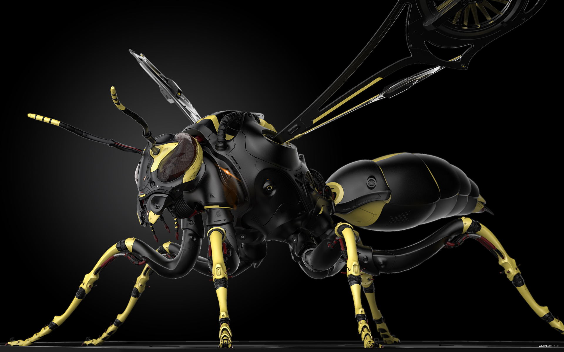biology，Modeling wasp，