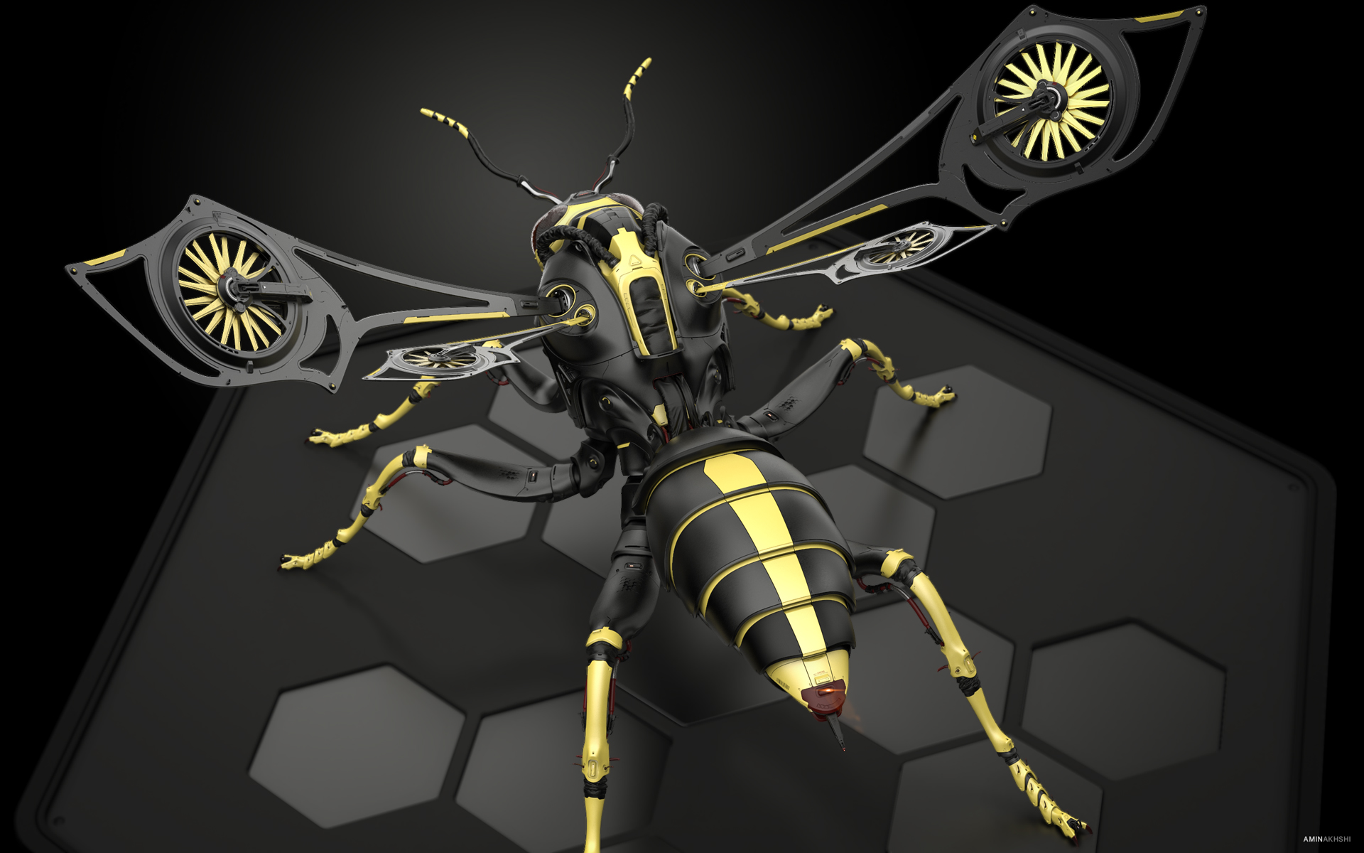 biology，Modeling wasp，