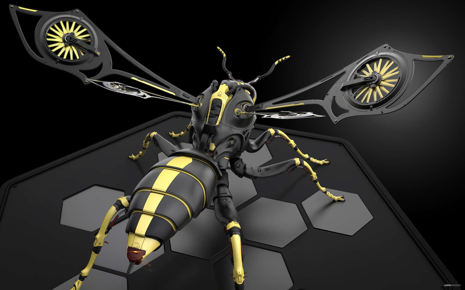 biology，Modeling wasp，