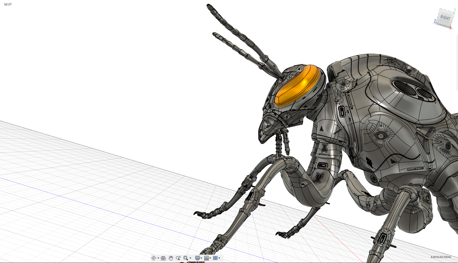 biology，Modeling wasp，