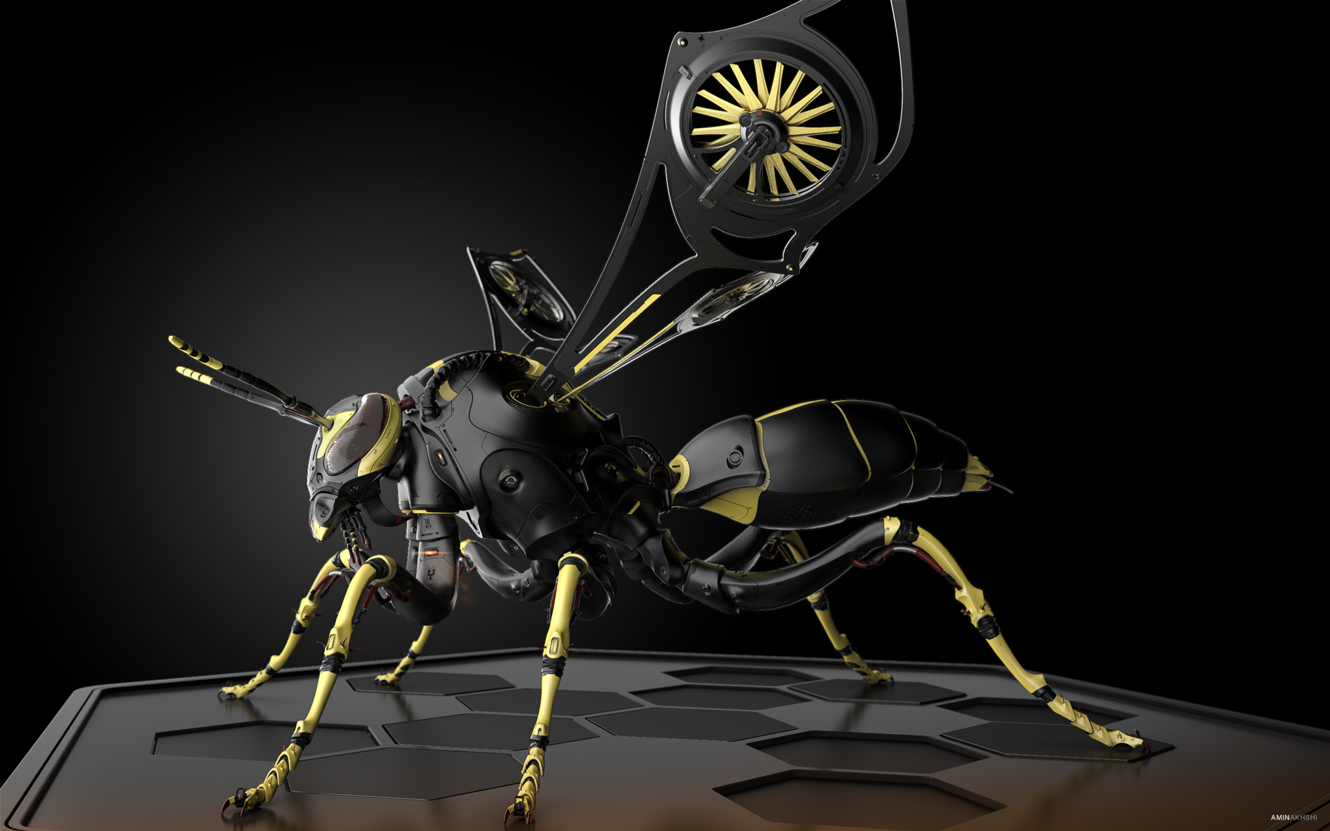 biology，Modeling wasp，