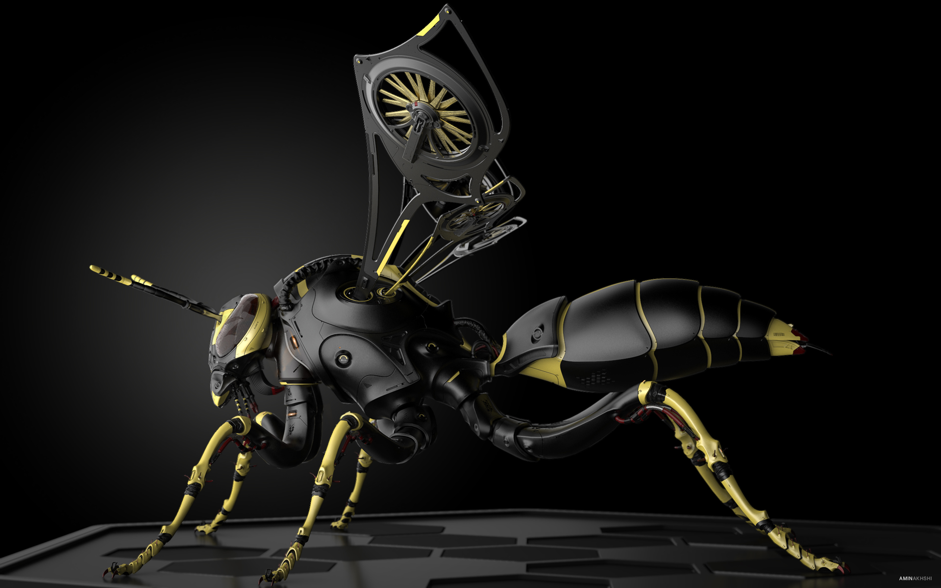 biology，Modeling wasp，