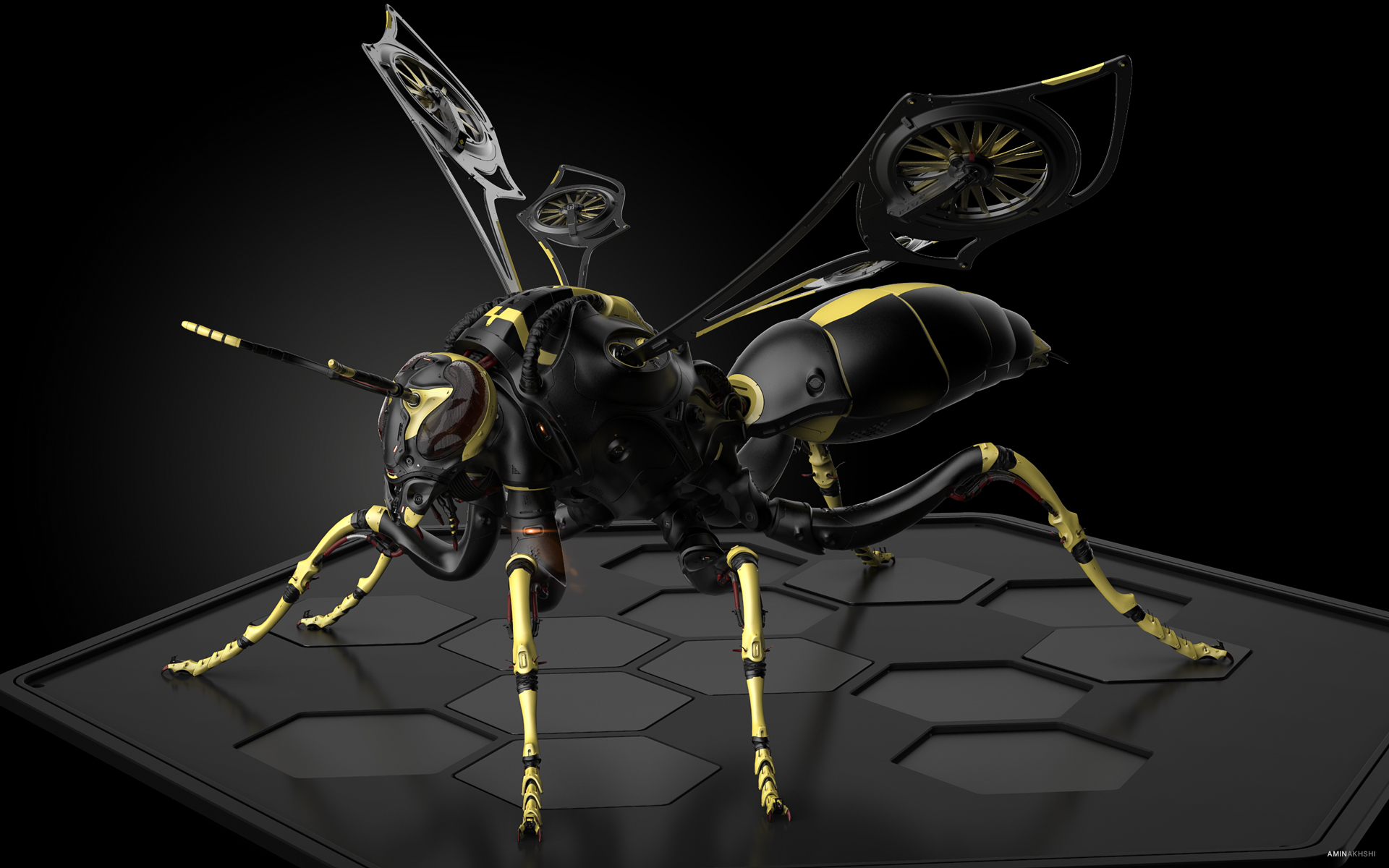 biology，Modeling wasp，