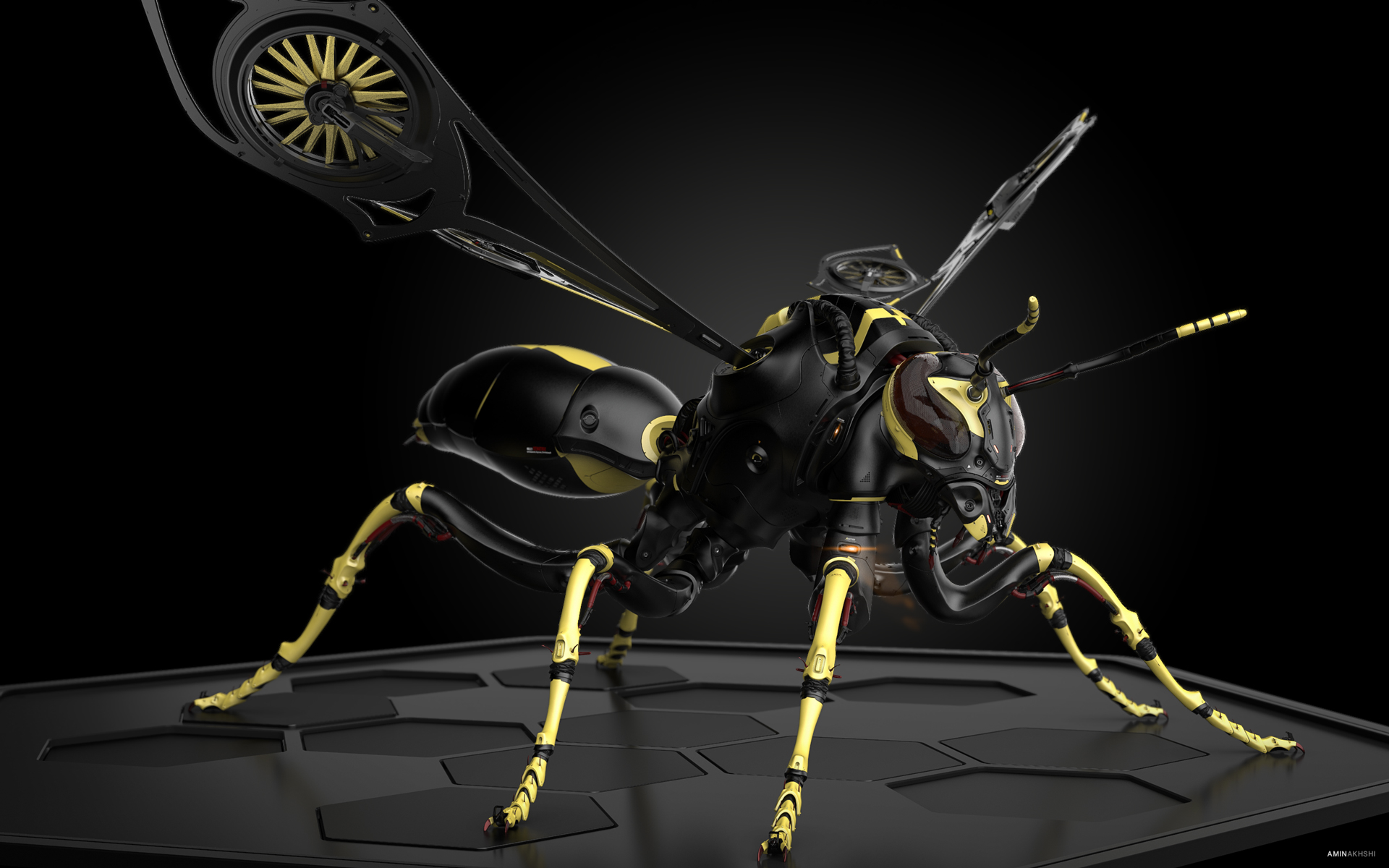 biology，Modeling wasp，
