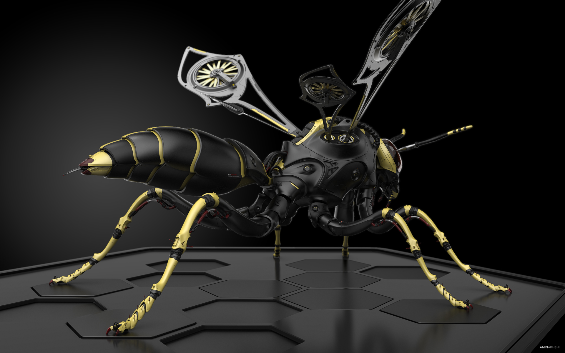 biology，Modeling wasp，