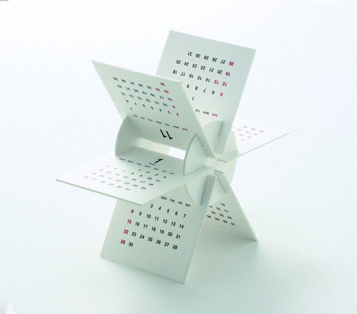 2013，waterwheel，calendar，originality，Design，