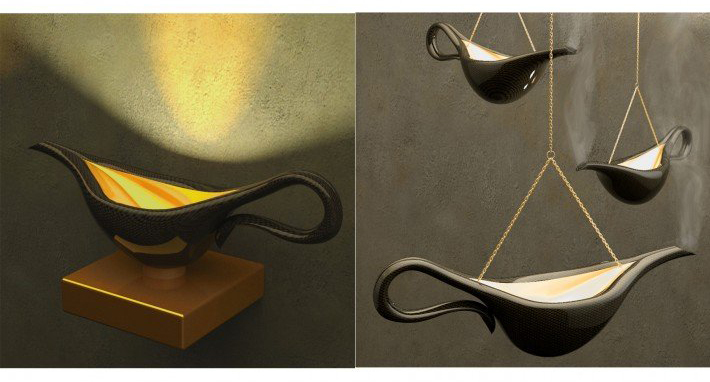 Contemporary，Disney's Aladdin，magic lamp，originality，Design，