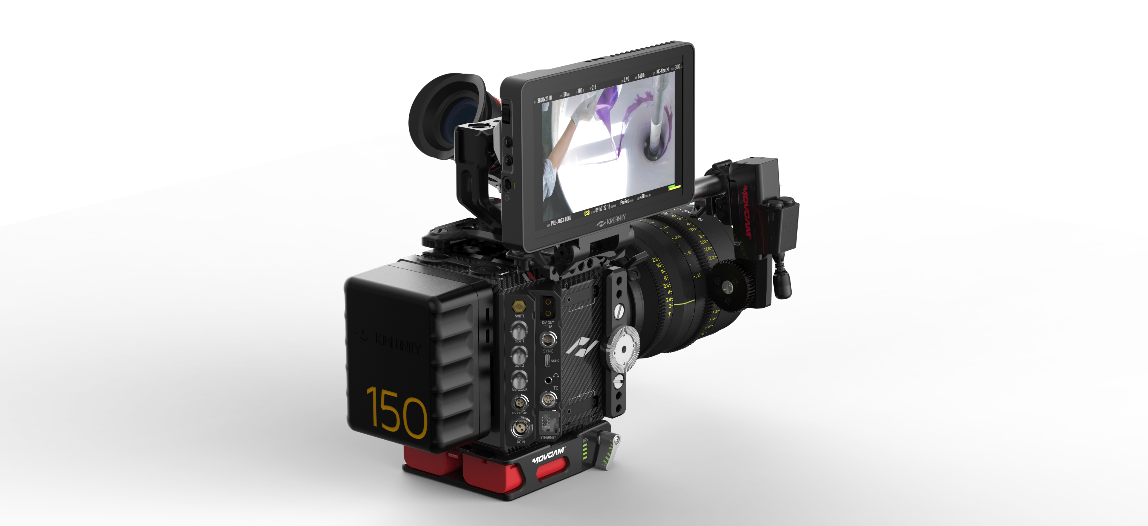 movie camera，8K，