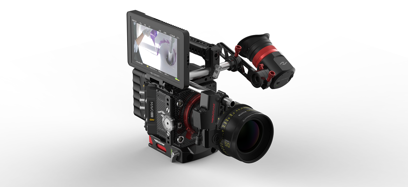 movie camera，8K，