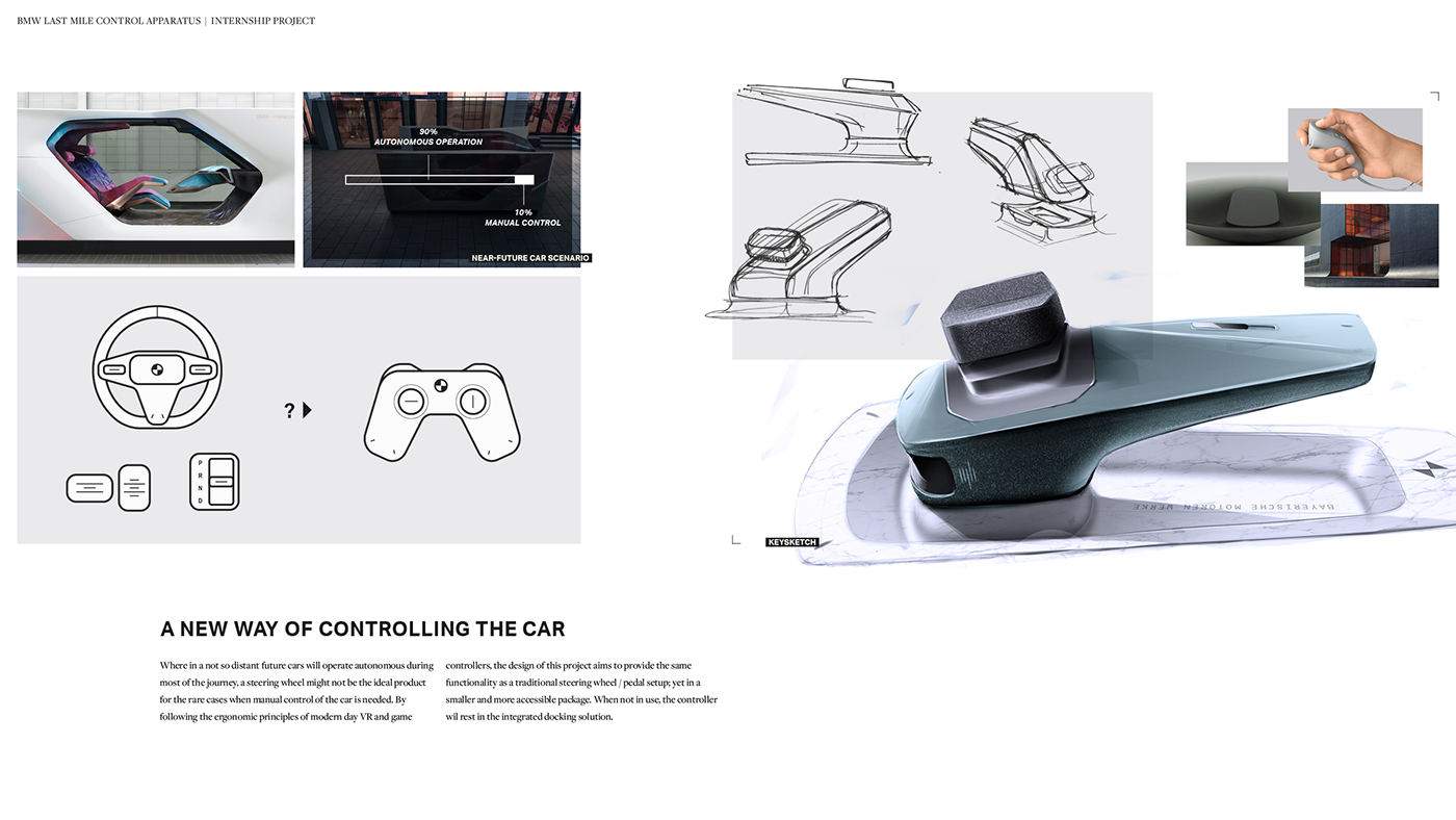 BMW automatic driving，