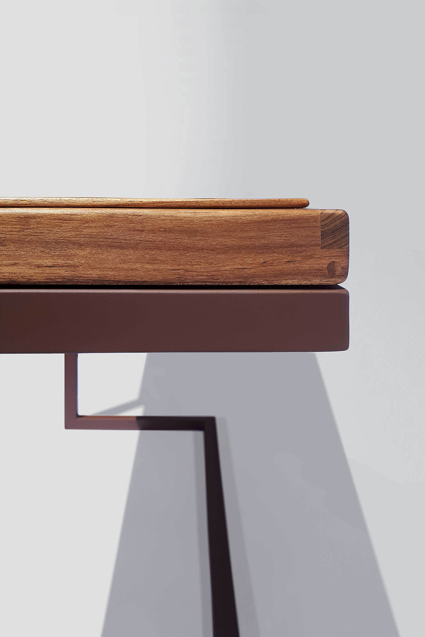 Cantilever Desk，悬臂式办公桌，木工手工，