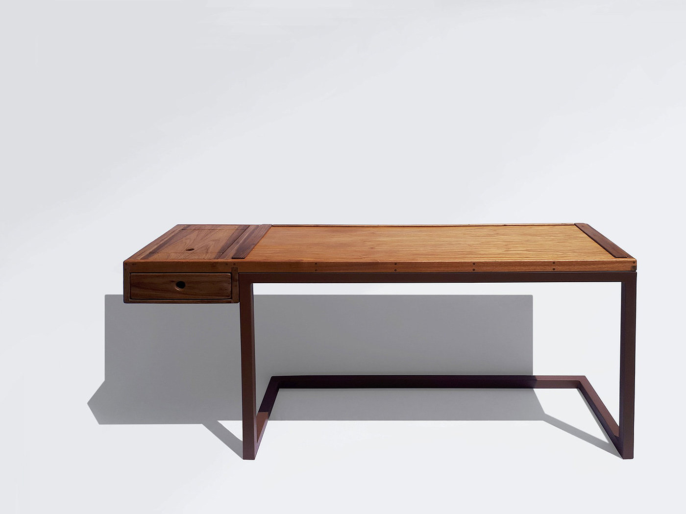 Cantilever Desk，悬臂式办公桌，木工手工，