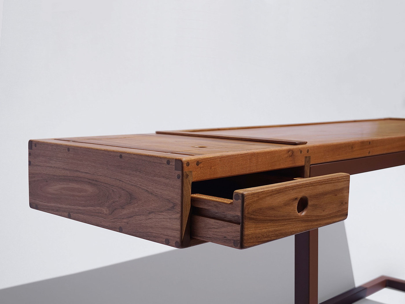 Cantilever Desk，悬臂式办公桌，木工手工，