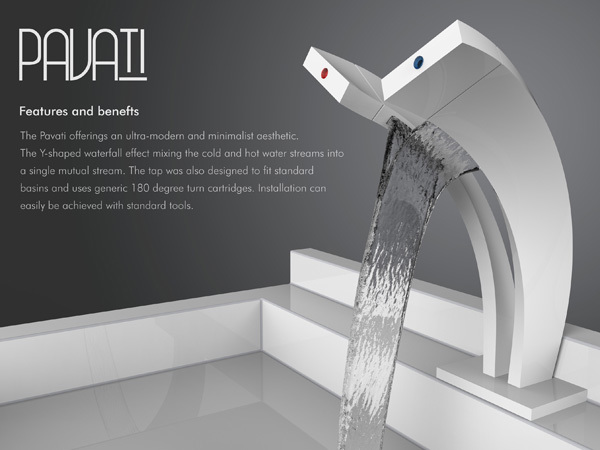 waterfall，water tap，tool，Take a bath，originality，Design，